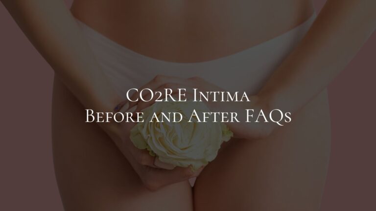 CO2RE Intima Before and After FAQs