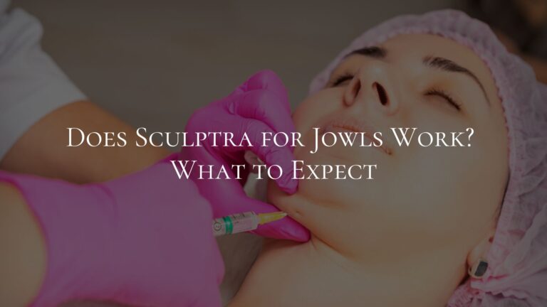 Does Sculptra for Jowls Work? What to Expect