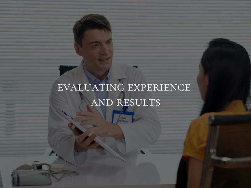 Evaluating Experience and Results