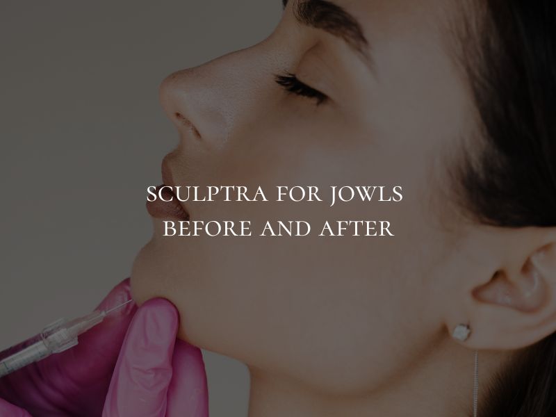 sculptra for jowls before and after