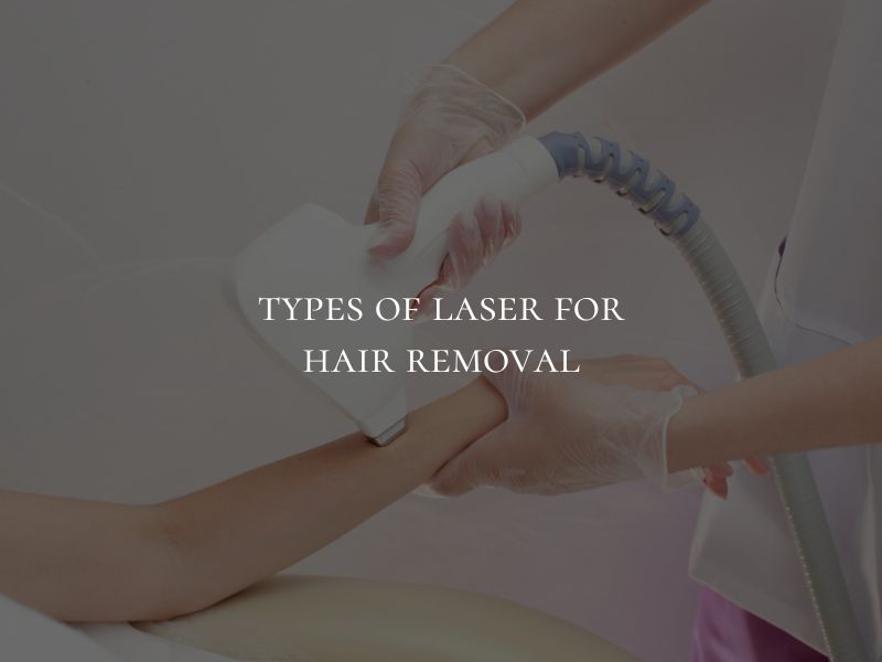 types of laser for hair removal